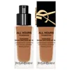 Saint Laurent All Hours Luminous Matte Foundation 24h Wear Spf 30 With Hyaluronic Acid In Dn1