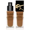 Saint Laurent All Hours Luminous Matte Foundation 24h Wear Spf 30 With Hyaluronic Acid In Dn5