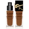 Saint Laurent All Hours Luminous Matte Foundation 24h Wear Spf 30 With Hyaluronic Acid In Dn7
