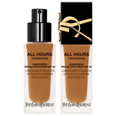 SAINT LAURENT ALL HOURS LUMINOUS NATURAL MATTE FOUNDATION 24H LONGWEAR SPF 30 WITH HYALURONIC ACID DW2 .85 OZ. / 2