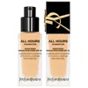 Saint Laurent All Hours Luminous Matte Foundation 24h Wear Spf 30 With Hyaluronic Acid In Lw1