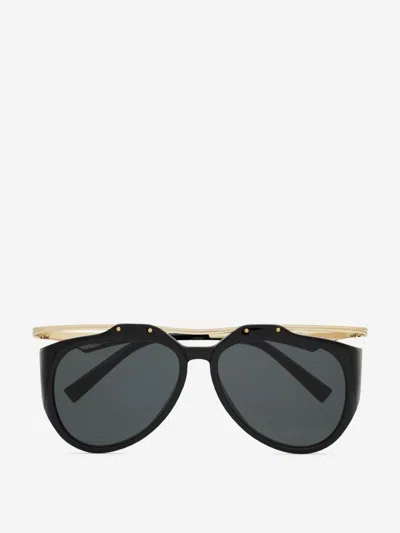 Saint Laurent Amelia Sunglasses In Black