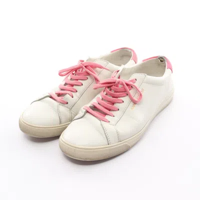 Saint Laurent Andy Andy Sneakers Leatherpink In Pink