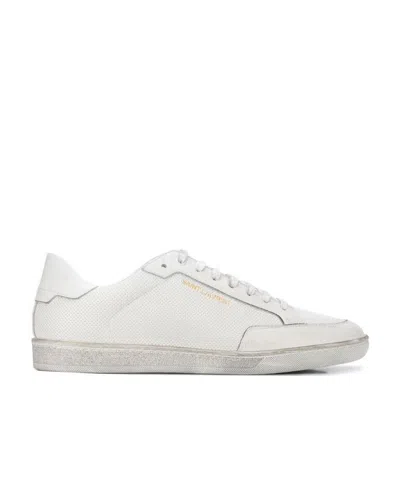 Saint Laurent Andy Imitation Casual Sneakers In White