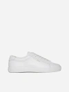 SAINT LAURENT ANDY LEATHER LOW-TOP SNEAKERS