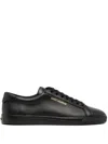 Saint Laurent Sl39 Sneakers In Black