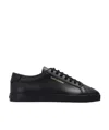 Saint Laurent Andy Low-top Sneakers In Black
