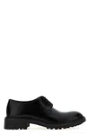 Saint Laurent Derby Antoine In Pelle Liscia In Black