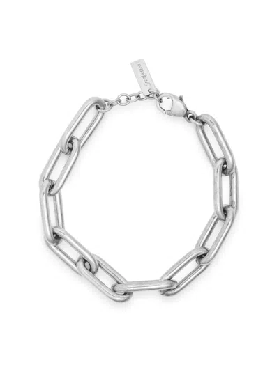 Saint Laurent Argent Chain Bracelet In Silver