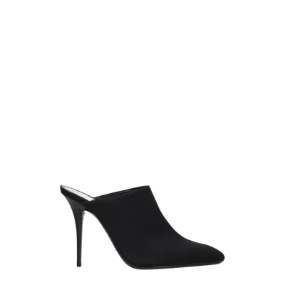 Saint Laurent Ascot Heeled Mules In Black