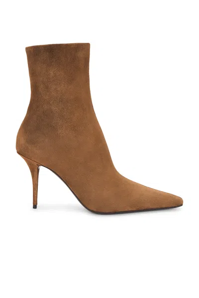 Saint Laurent Ashley Boot In Brown