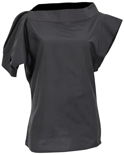 Pre-owned Saint Laurent Asymmetrical Blouse