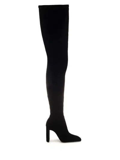 Saint Laurent Auteuil Boots Black
