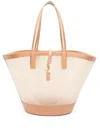 Saint Laurent Average Basket In Beige