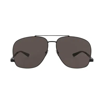 Pre-owned Saint Laurent Aviator-frame Metal Sunglasses 'black' | Women's Size Onesize