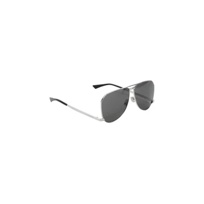 Saint Laurent Aviator Sl 690 Sunglasses In Silver