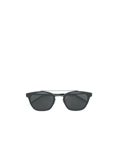 Saint Laurent Aviator Square Frame Sunglasses In Brown