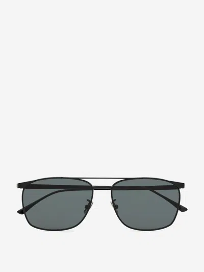 Saint Laurent Aviator Sunglasses In Black