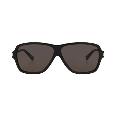 Pre-owned Saint Laurent Aviator Sunglasses 'black' | Men's Size Onesize