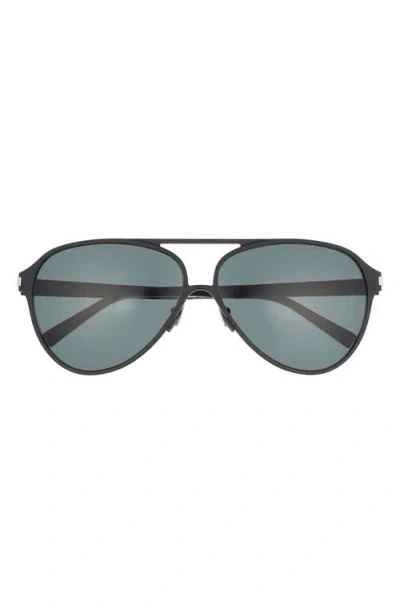 Saint Laurent Aviator Sunglasses In Multi