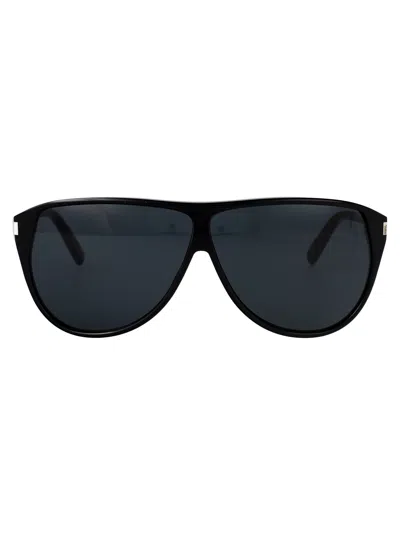 Saint Laurent Aviator Sunglasses Sl 731 Gaspar 002