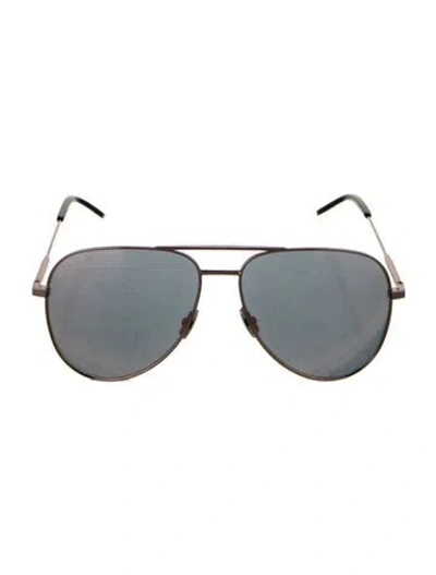 Pre-owned Saint Laurent Aviator Tinted Sunglasses W/ Tags In Pink