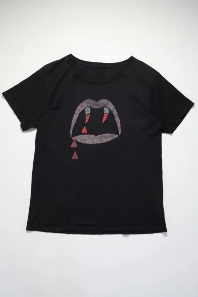 Pre-owned Saint Laurent Aw16 Bloodluster Shirt In Black