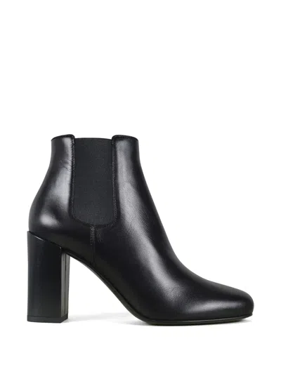 Saint Laurent 'babies' Chelsea Boots In Black