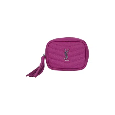 Pre-owned Saint Laurent Baby Lou Camera Bag 'fuchsia Electrique' | Pink | Women's Size Onesize