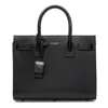 Saint Laurent Baby Sac De Jour Calf Leather Tote Bag In Black