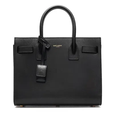 Saint Laurent Baby Sac De Jour Bag In Black