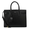 Saint Laurent Baby Sac De Jour Made Of Smooth Leather Black In Black