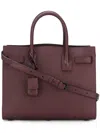 Saint Laurent Baby 'sac De Jour' Tote In Red