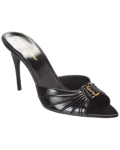 SAINT LAURENT SAINT LAURENT BABYLONE LEATHER MULE