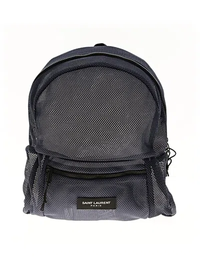 Pre-owned Saint Laurent Backpack In Purple