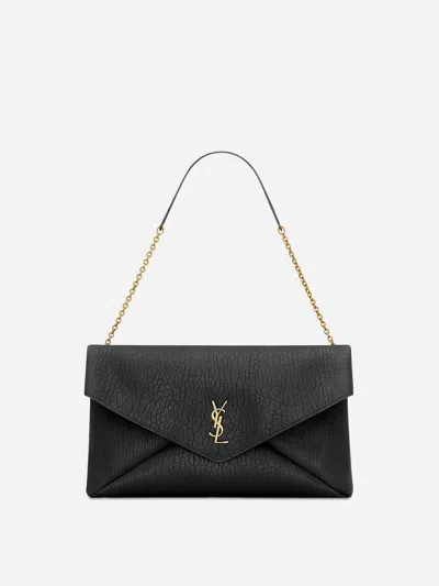 Saint Laurent Bag Cassandre Leather In Black