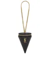 Saint Laurent Bag Charm In Nero