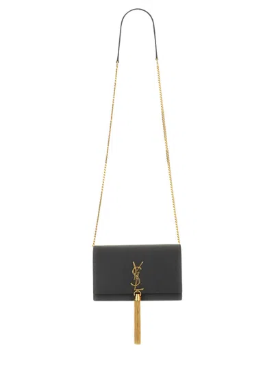 Saint Laurent Bag Kate Cassandras In Black