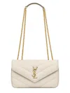 Saint Laurent Bag "loulou" Small In Sand