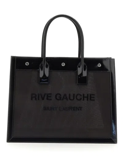 Saint Laurent Rive Gauche Shoulder Bag In Red