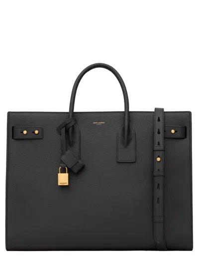 Saint Laurent Bag "sac De Jour" Large In Black