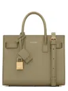 Saint Laurent Sac De Jour Nano Leather Top Handle Bag In Green