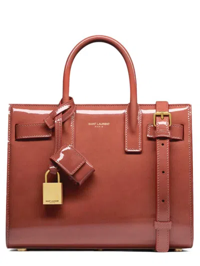 Saint Laurent Bag "sac De Jour" Nano In Brown