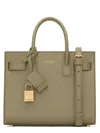 Saint Laurent Sac De Jour Nano Leather Top Handle Bag In Green