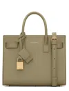 Saint Laurent Sac De Jour Nano Leather Top Handle Bag In Green