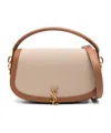 Saint Laurent Voltaire Tote Bag In Nude