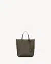 Saint Laurent Bag Shopping Ns With Removible Tassels In Brown