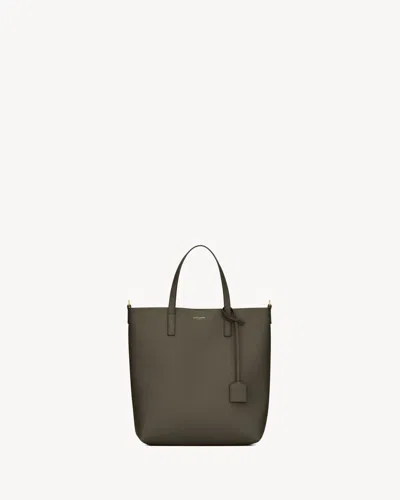 Saint Laurent Bag Shopping Ns With Removible Tassels In Brown