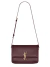 Saint Laurent Bag "solferino" In Bordeaux