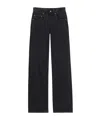 Saint Laurent Baggy Jeans In Black